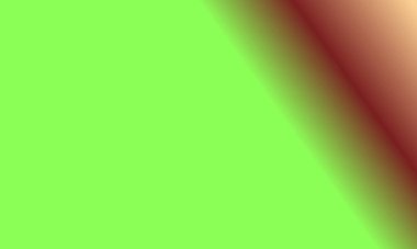 Basit açık yeşil, şeftali ve kestane rengi gradyan arkaplan tasarımı çok havalı