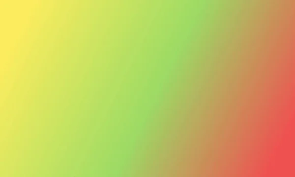 Дизайн Простий Світло Жовтий Світло Зелений Червоний Градієнтний Кольоровий Ілюстраційний — стокове фото