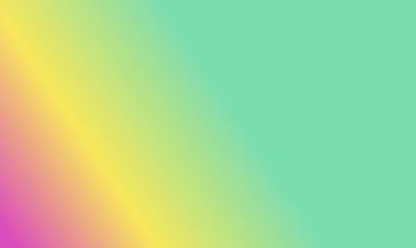 Design Einfache Cyan Gelb Und Rosa Farbverlauf Illustration Hintergrund Sehr — Stockfoto