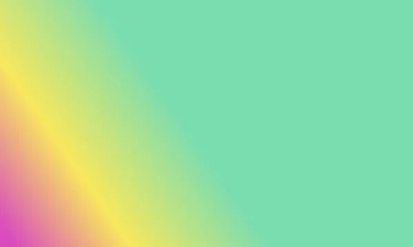 Design Einfache Cyan Gelb Und Rosa Farbverlauf Illustration Hintergrund Sehr — Stockfoto