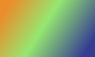 Basit NAVY BLUE, GREEN ve ORANGE renk grafikleri tasarım arkaplanı çok havalı