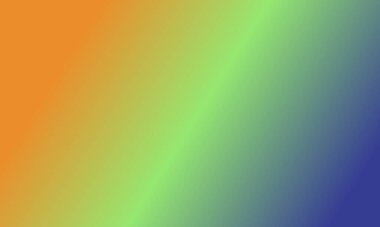 Basit NAVY BLUE, GREEN ve ORANGE renk grafikleri tasarım arkaplanı çok havalı