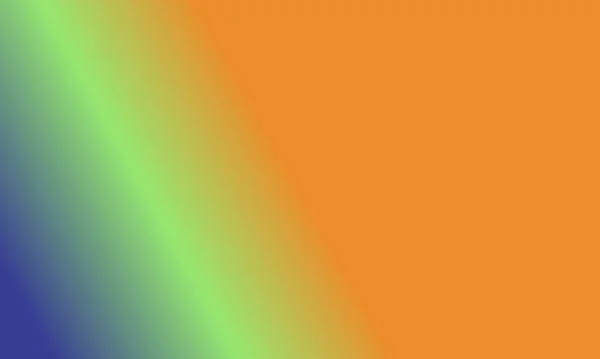 Дизайн Простой Navy Синий Зеленый Оранжевый Градиентный Цвет Иллюстрации Фон — стоковое фото