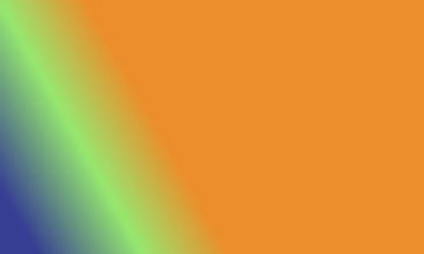 Design Simples Navy Blue Verde Orange Gradiente Cor Ilustração Fundo — Fotografia de Stock