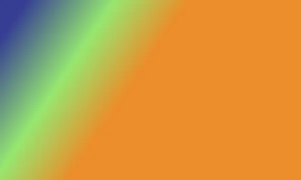 Projekt Prosty Navy Niebieski Zielony Pomarańczowy Gradientowy Kolor Ilustracji Tło — Zdjęcie stockowe