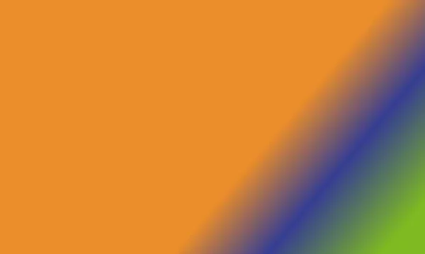 Дизайн Простой Navy Синий Зеленый Оранжевый Градиентный Цвет Иллюстрации Фон — стоковое фото