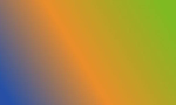 stock image Design simple NAVY BLUE,GREEN and ORANGE gradient color illustration background very cool