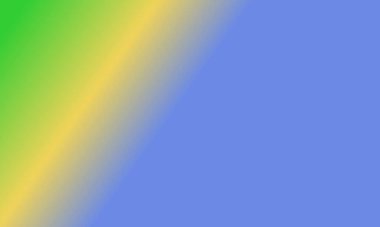 Basit bir kireç yeşili, mavi ve sarı gradyan renk çizimi tasarla.