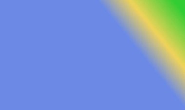 Basit bir kireç yeşili, mavi ve sarı gradyan renk çizimi tasarla.