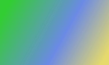 Basit bir kireç yeşili, mavi ve sarı gradyan renk çizimi tasarla.