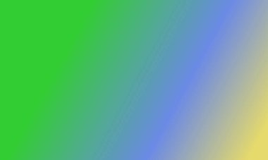 Basit bir kireç yeşili, mavi ve sarı gradyan renk çizimi tasarla.