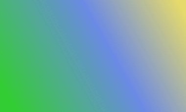 Basit bir kireç yeşili, mavi ve sarı gradyan renk çizimi tasarla.