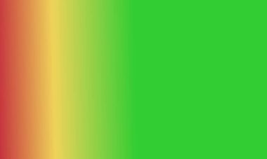 Basit bir kireç yeşili, kırmızı ve sarı gradyan renk çizimi tasarla.