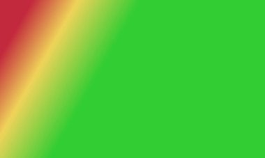 Basit bir kireç yeşili, kırmızı ve sarı gradyan renk çizimi tasarla.