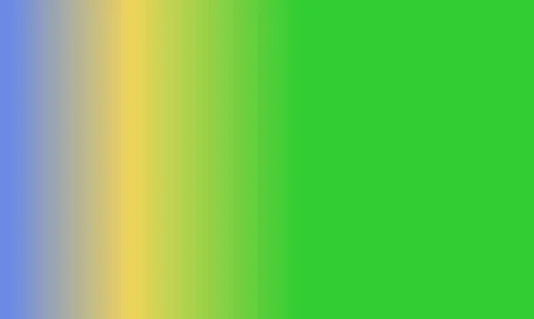 シンプルなライムグリーン 青と黄色のグラデーションカラーイラストの背景をデザインします — ストック写真