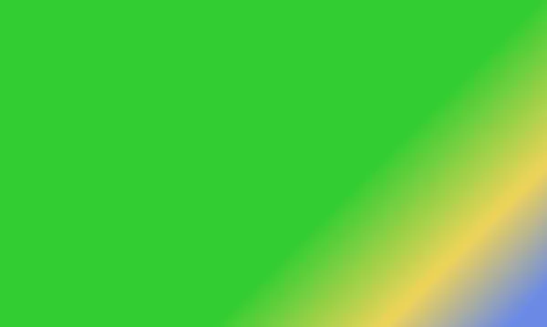 Design Semplice Verde Lime Blu Giallo Gradiente Colore Illustrazione Sfondo — Foto Stock