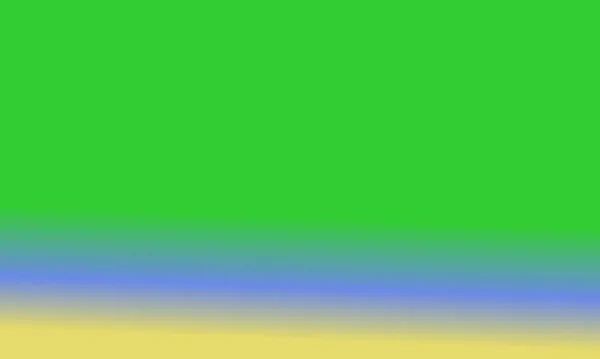 Design Einfache Lindgrün Blau Und Gelb Farbverlauf Illustration Hintergrund Sehr — Stockfoto