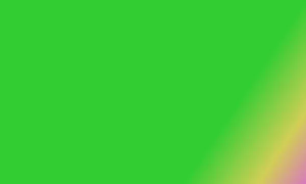 Basit Bir Kireç Yeşili Mor Sarı Gradyan Renk Çizimi Tasarla — Stok fotoğraf