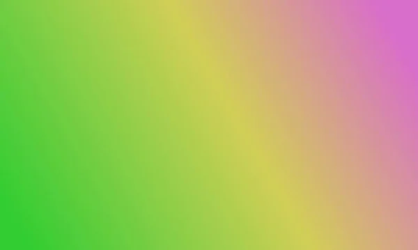 Дизайн Простой Липы Зеленый Фиолетовый Желтый Цветовой Фон Иллюстрации Крутой — стоковое фото