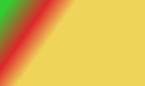Дизайн Простой Липы Зеленый Красный Желтый Цветовой Фон Иллюстрации Крутой — стоковое фото