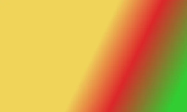 Projekt Prosty Wapno Zielony Czerwony Żółty Gradientowy Kolor Ilustracja Tło — Zdjęcie stockowe