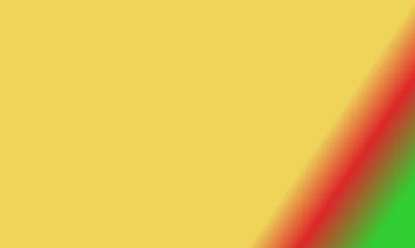 Projekt Prosty Wapno Zielony Czerwony Żółty Gradientowy Kolor Ilustracja Tło — Zdjęcie stockowe