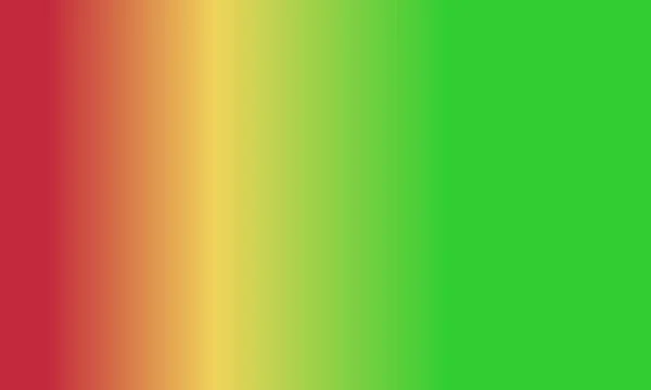 Design Semplice Verde Lime Rosso Giallo Gradiente Colore Illustrazione Sfondo — Foto Stock