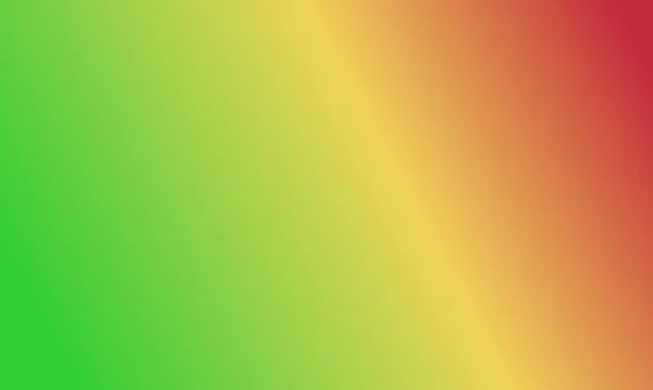 Design Einfache Lindgrün Rot Und Gelb Farbverlauf Illustration Hintergrund Sehr — Stockfoto