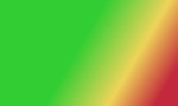 シンプルなライムグリーン 赤と黄色のグラデーションカラーイラストの背景をデザインします — ストック写真