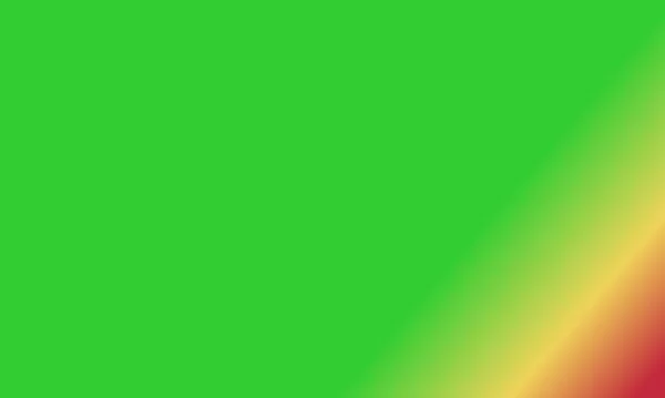 Ontwerp Eenvoudige Limoen Groen Rood Geel Verloop Kleur Illustratie Achtergrond — Stockfoto