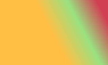 Basit hardal sarısı, kırmızı ve yeşil gradyan renk çizimi arkaplanı çok havalı.