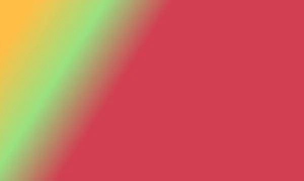 Ontwerp Eenvoudige Mosterd Geel Rood Groen Verloop Kleur Illustratie Achtergrond — Stockfoto