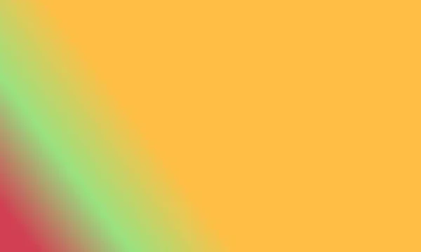 Projekt Prosty Musztarda Żółty Czerwony Zielony Gradient Kolor Ilustracja Tło — Zdjęcie stockowe