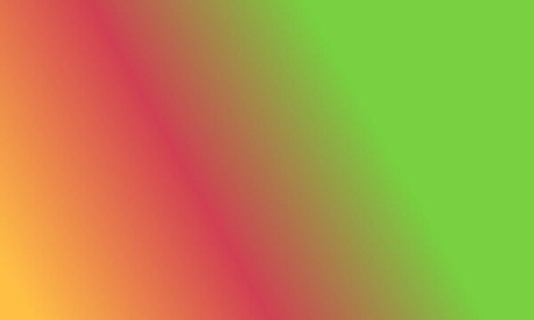 Design simple mustard yellow,red and green gradient color illustration background very cool