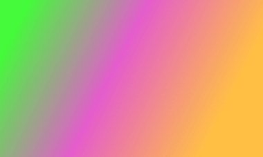 Basit hardal sarısı, pembe ve yeşil gradyan renk çizimi arkaplanı çok havalı.