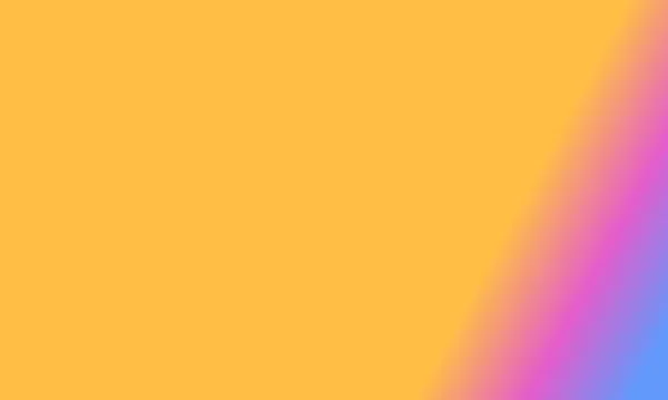 Design Einfachen Senf Gelb Rosa Und Blauen Farbverlauf Illustration Hintergrund — Stockfoto