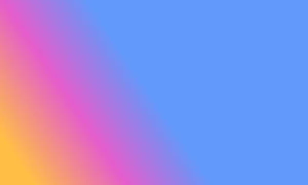 Ontwerp Eenvoudige Mosterd Geel Roze Blauw Verloop Kleur Illustratie Achtergrond — Stockfoto