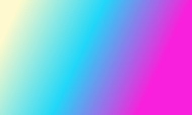 Basit bir Lemonchiffon sarısı, pembe ve mavi gradyan renk çizimi tasarla.