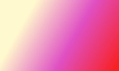 Basit bir Lemonchiffon sarısı, pembe ve kırmızı gradyan renk çizimi tasarla.