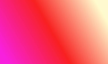 Basit bir Lemonchiffon sarısı, pembe ve kırmızı gradyan renk çizimi tasarla.