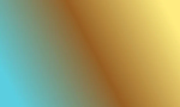 Ontwerp Eenvoudige Pastel Geel Blauw Bruin Verloop Kleur Illustratie Achtergrond — Stockfoto
