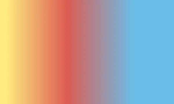 Stock image Design simple pastel yellow,blue and red gradient color illustration background very cool