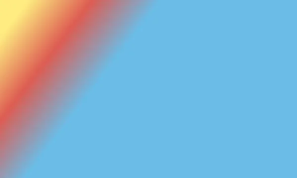 Design simple pastel yellow,blue and red gradient color illustration background very cool