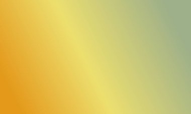 Basit bir adaçayı yeşili, turuncu ve sarı gradyan renk çizimi. Çok havalı.