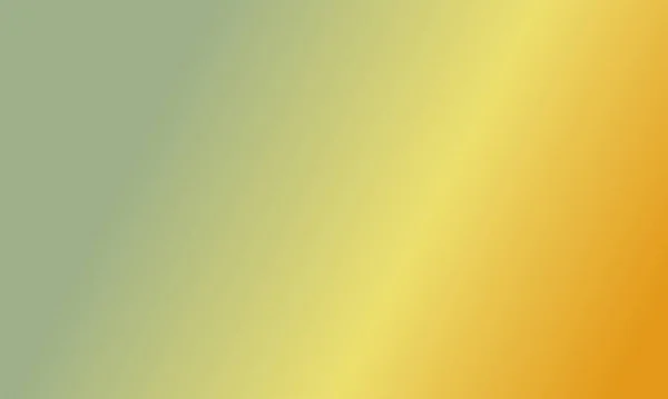 Basit Bir Adaçayı Yeşili Turuncu Sarı Gradyan Renk Çizimi Çok — Stok fotoğraf