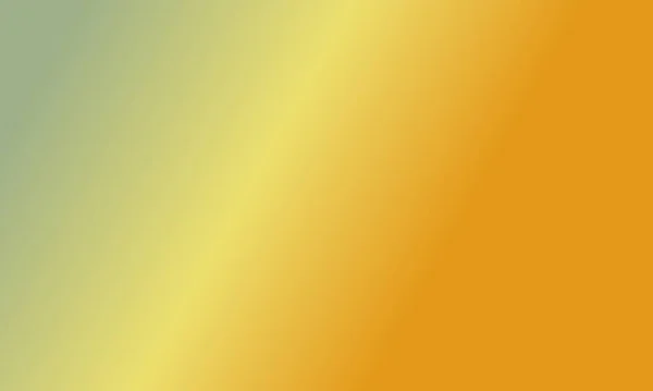 Diseño Simple Salvia Verde Naranja Amarillo Degradado Color Ilustración Fondo — Foto de Stock