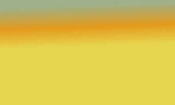 Design Simple Sage Green Orange Yellow Gradient Color Illustration Background — Stock Photo, Image