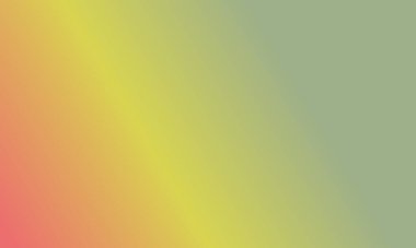 Basit adaçayı yeşili, kırmızı ve sarı gradyan renk çizimi arkaplanı çok havalı