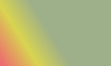 Basit adaçayı yeşili, kırmızı ve sarı gradyan renk çizimi arkaplanı çok havalı