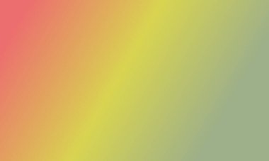 Basit adaçayı yeşili, kırmızı ve sarı gradyan renk çizimi arkaplanı çok havalı